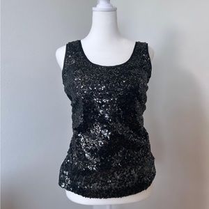 Banana republic sparkly tank